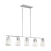 Nuvo Fixture, Pendant, 5-Light, Incandescent, 60W, 120V, A19, Medium Base, Height: 9.00 60/7114